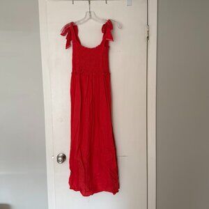 Caryn Lawn Red Dress
